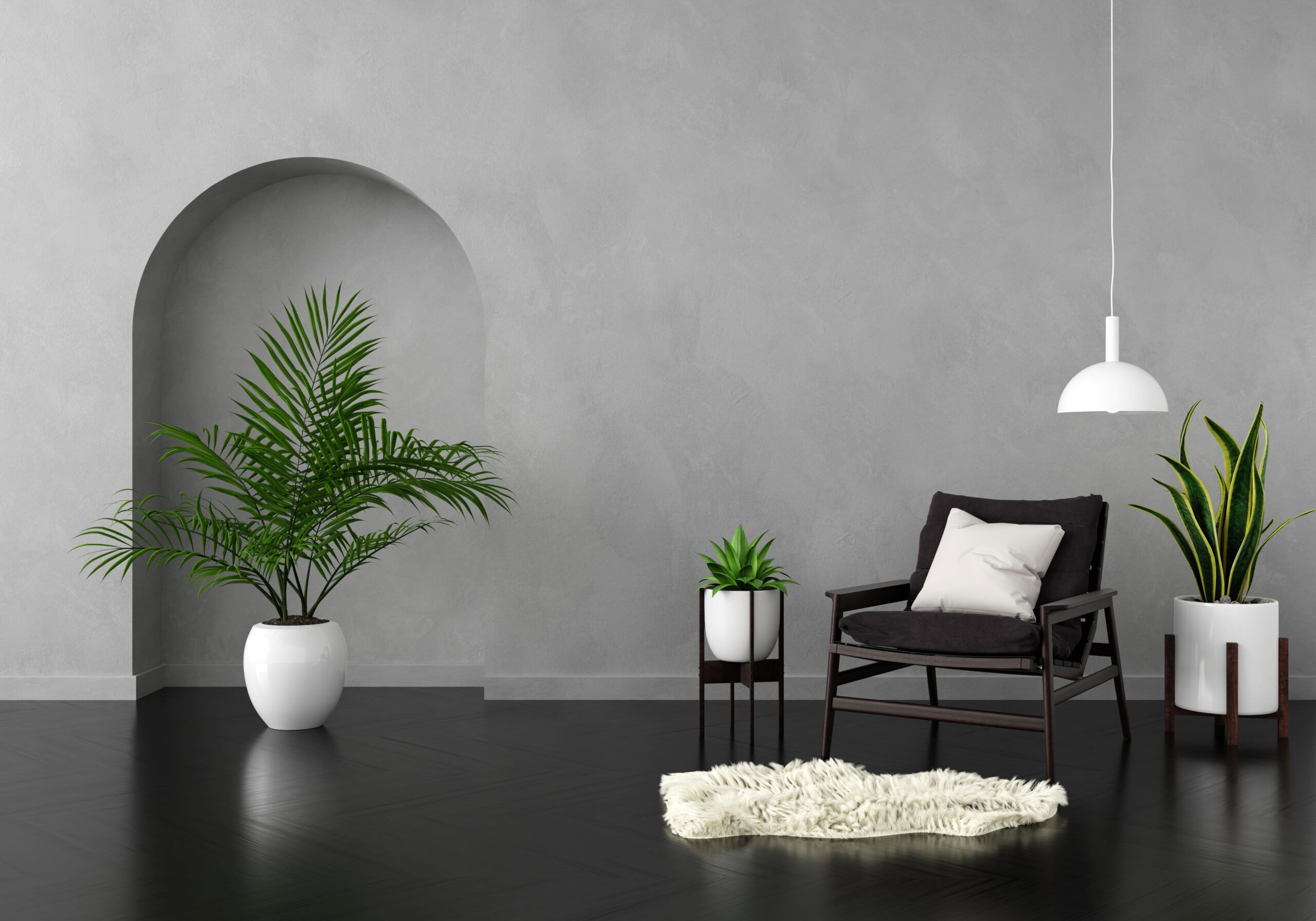 Styled interior vignette with soft daylight.